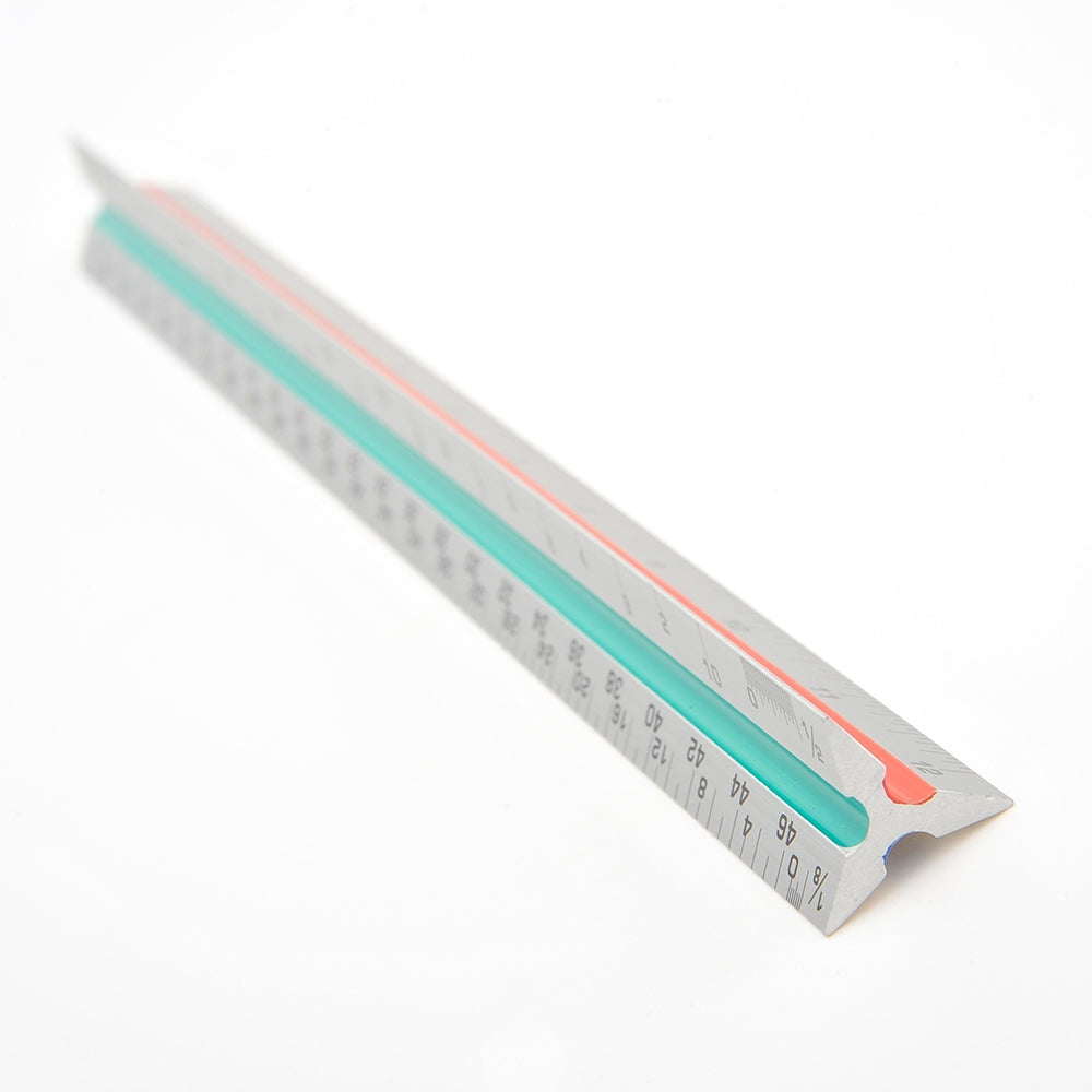 12" Triangular Architect Ruler