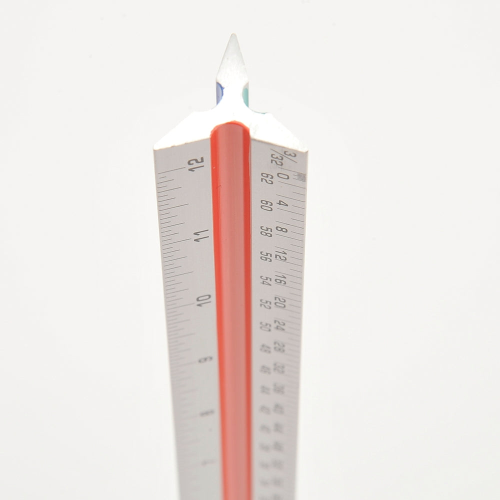 12" Triangular Architect Ruler