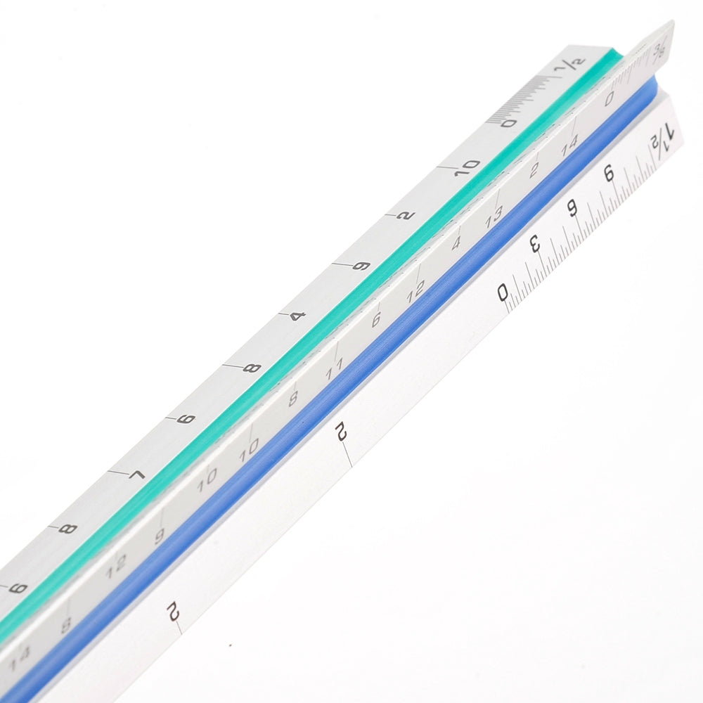 12" Triangular Architect Ruler