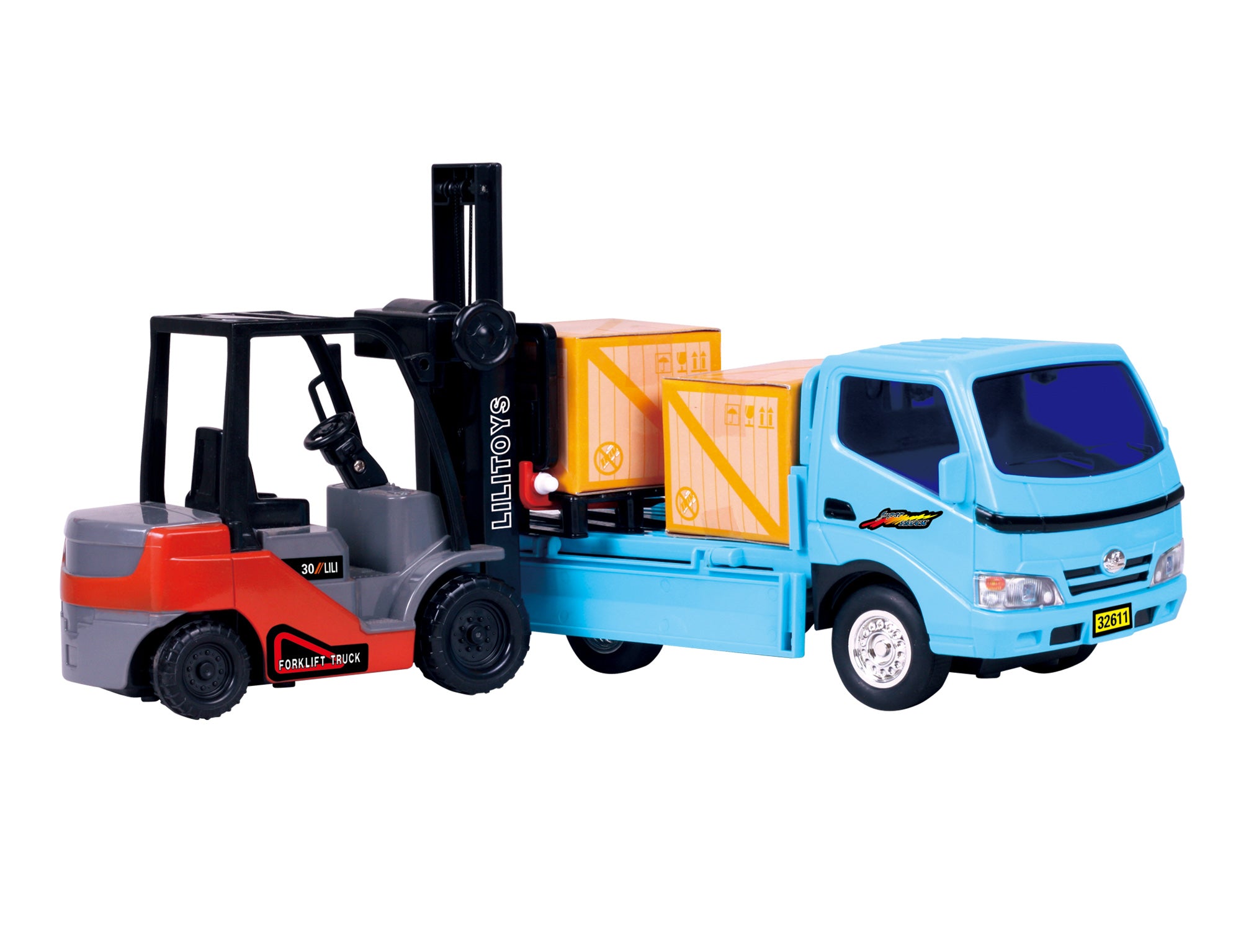 Forklift & Truck Play Set