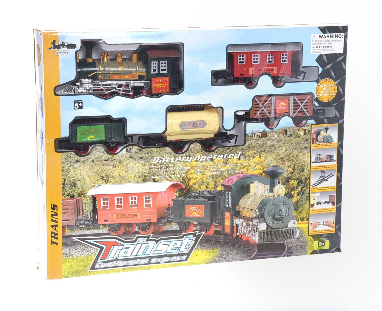 Continental Express Toy Train Set