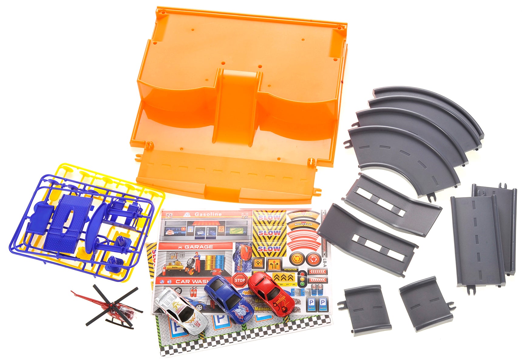 Parking Garage Diecast Racing Playset