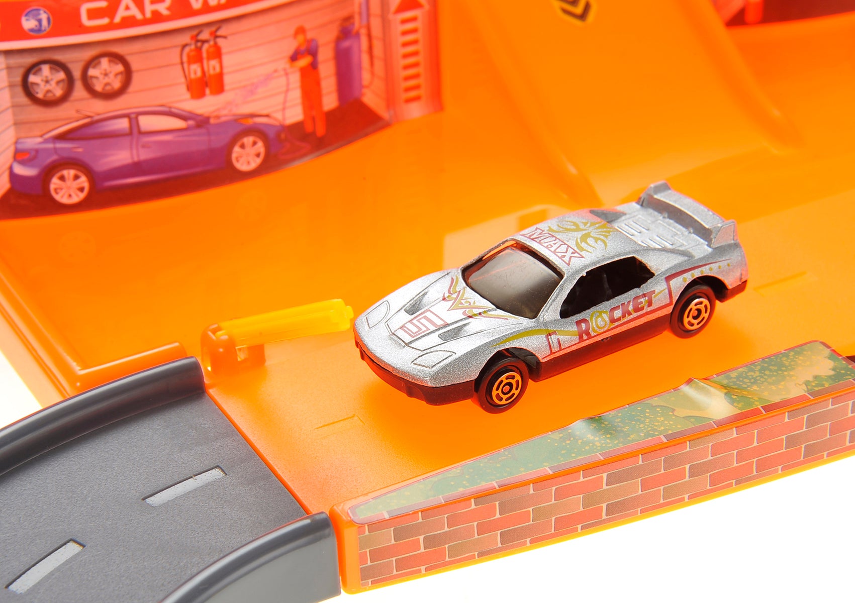 Parking Garage Diecast Racing Playset