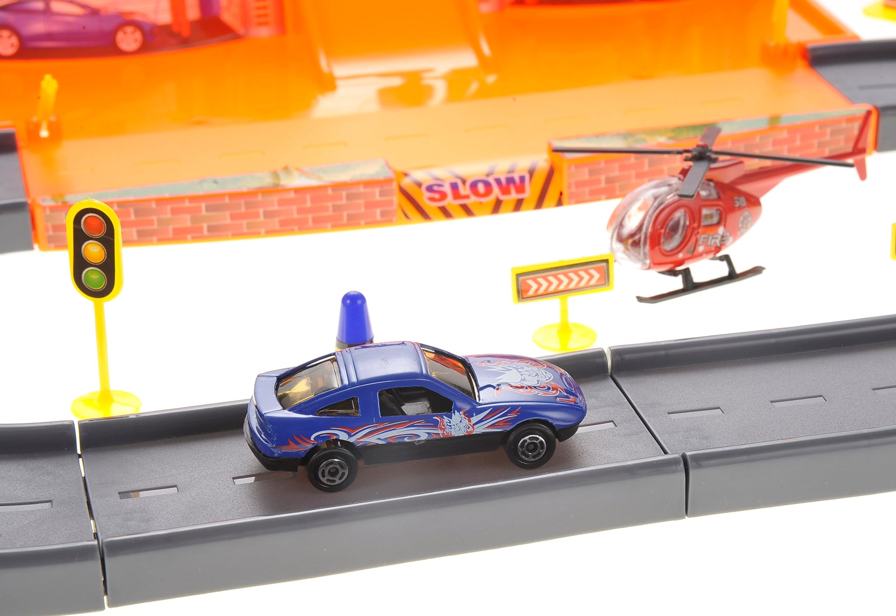 Parking Garage Diecast Racing Playset