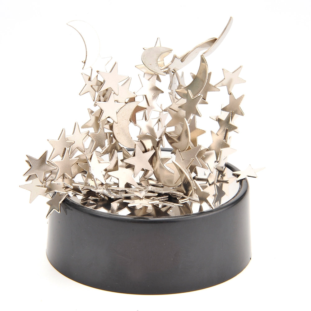 Magnetic Desktop Sculpture (Moons And Stars)