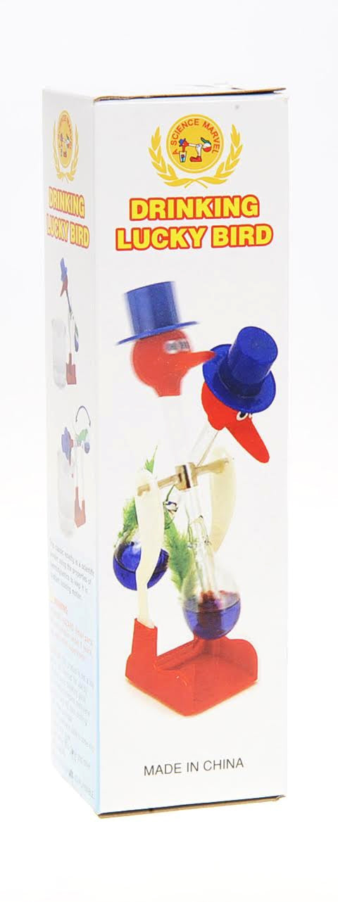 Glass Drinking Bird (Red Liquid)